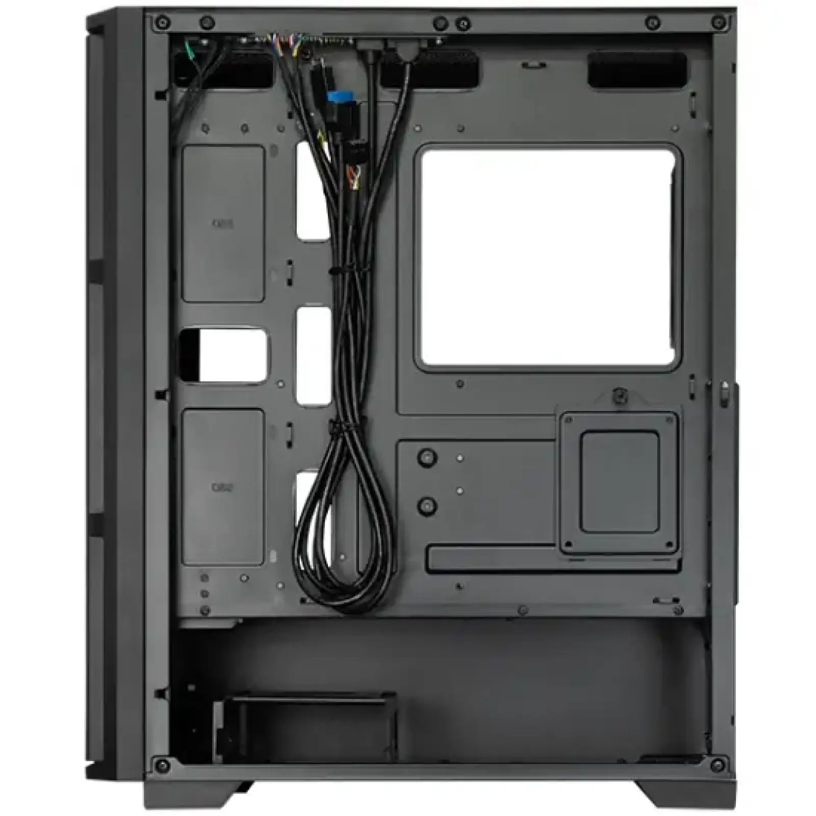 Корпус Chieftec Pro Midi TG AS-02B-TG-OP ATX, без БЖ, Black UA