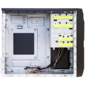 Корпус Chieftec LIBRA LT-01B-OP mATX, без БЖ, Black UA