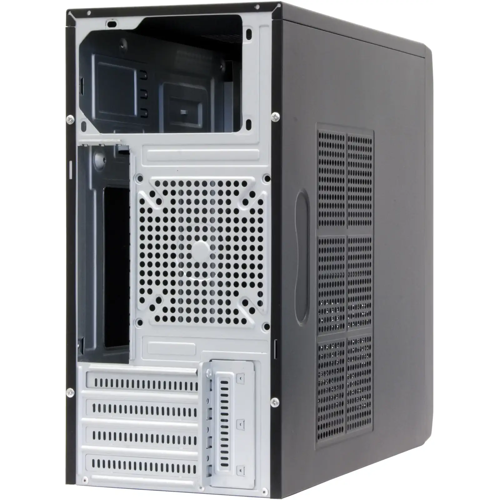 Корпус Chieftec LIBRA LT-01B-OP mATX, без БЖ, Black UA