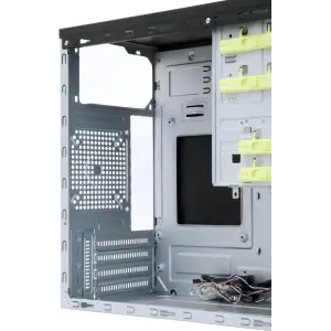 Корпус Chieftec LIBRA LT-01B-OP mATX, без БЖ, Black UA