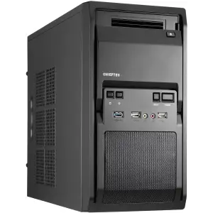 Корпус Chieftec LIBRA LT-01B-OP mATX, без БЖ, Black UA
