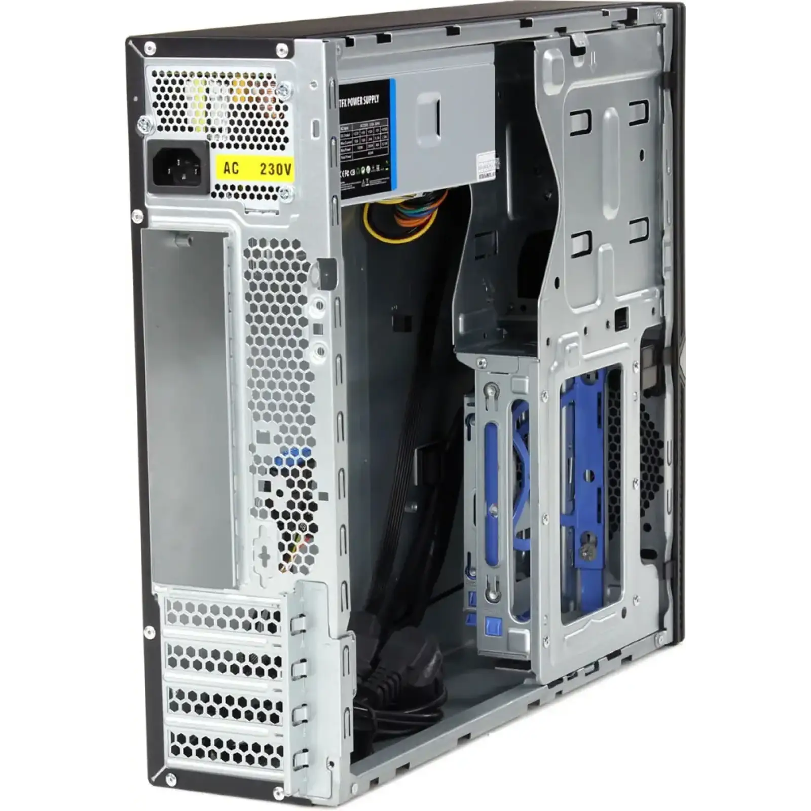 Корпус Casecom S-503 400W-80mm 2xUSB3.0+2xUSB2.0 SFF mATX, Black (S-503-400) UA