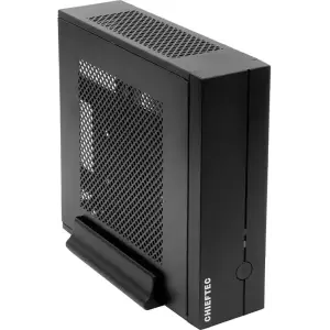Корпус Chieftec COMPACT IX-01B-OP miniITX, без БЖ, SLIM FF UA