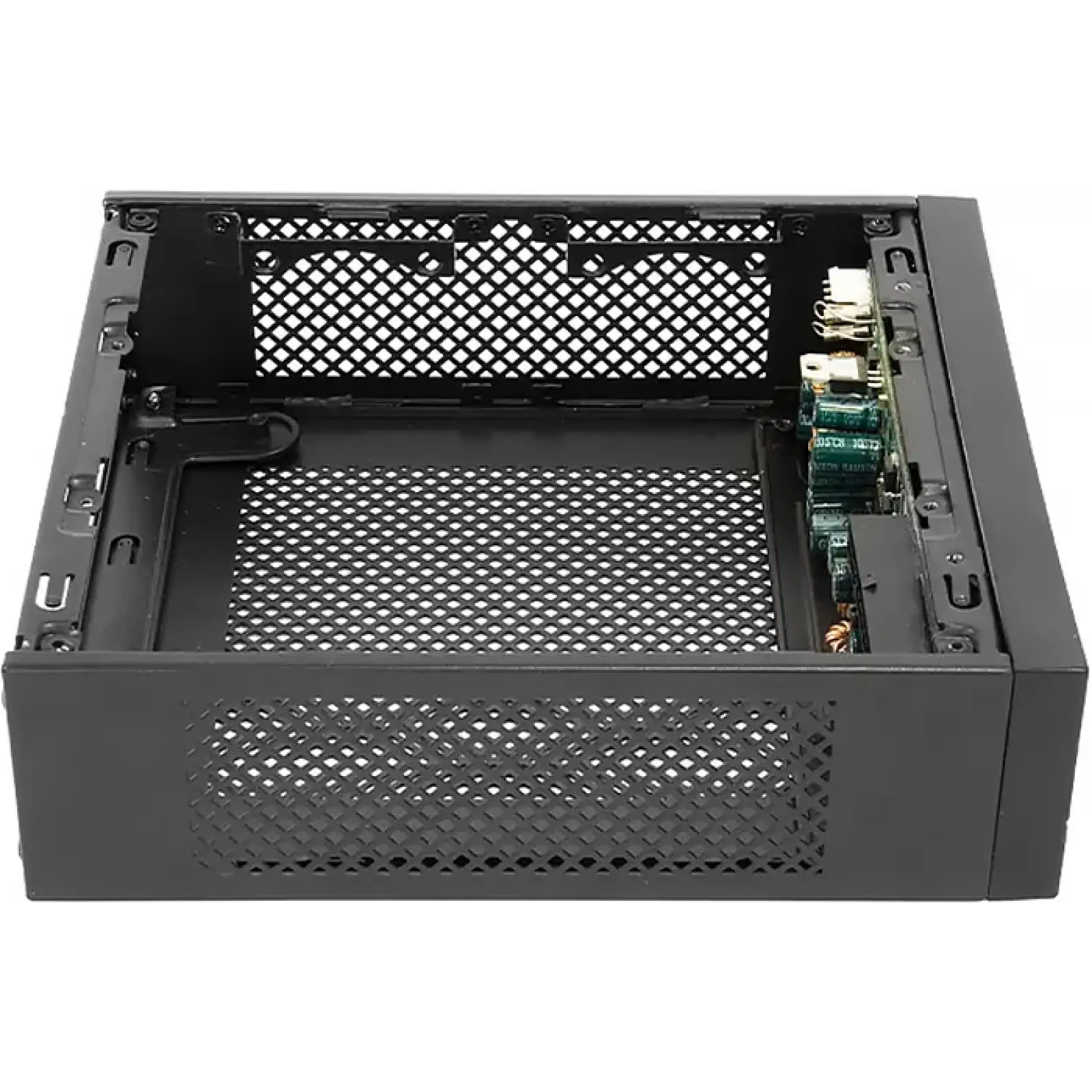 Корпус Chieftec COMPACT IX-01B-OP miniITX, без БЖ, SLIM FF UA