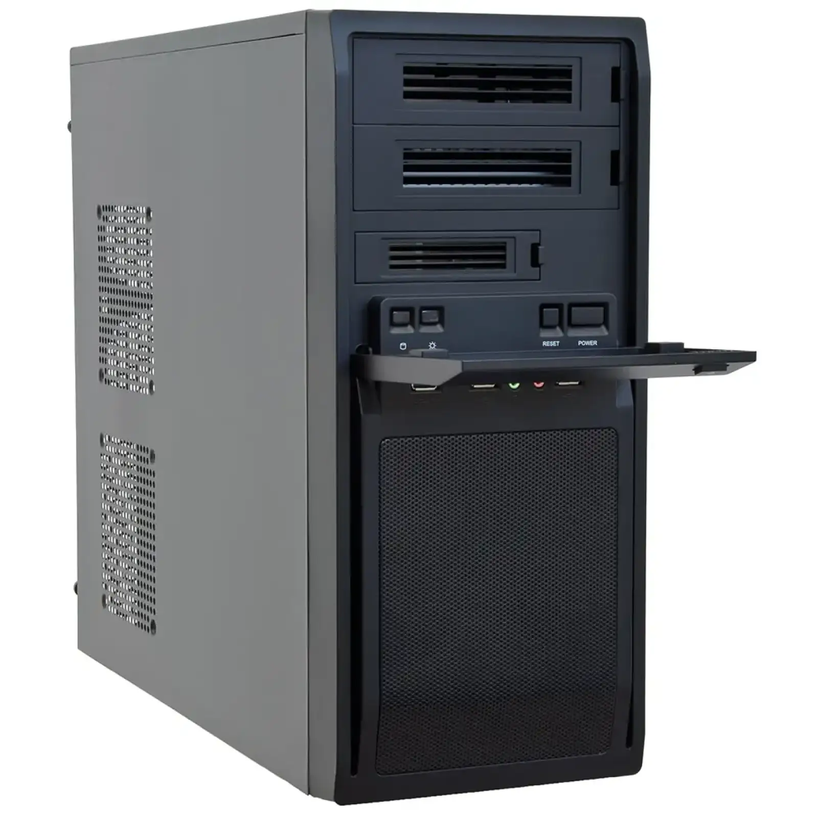 Корпус Chieftec LIBRA LG-01B-OP ATX, без БЖ, Black UA