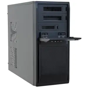 Корпус Chieftec LIBRA LG-01B-OP ATX, без БЖ, Black UA