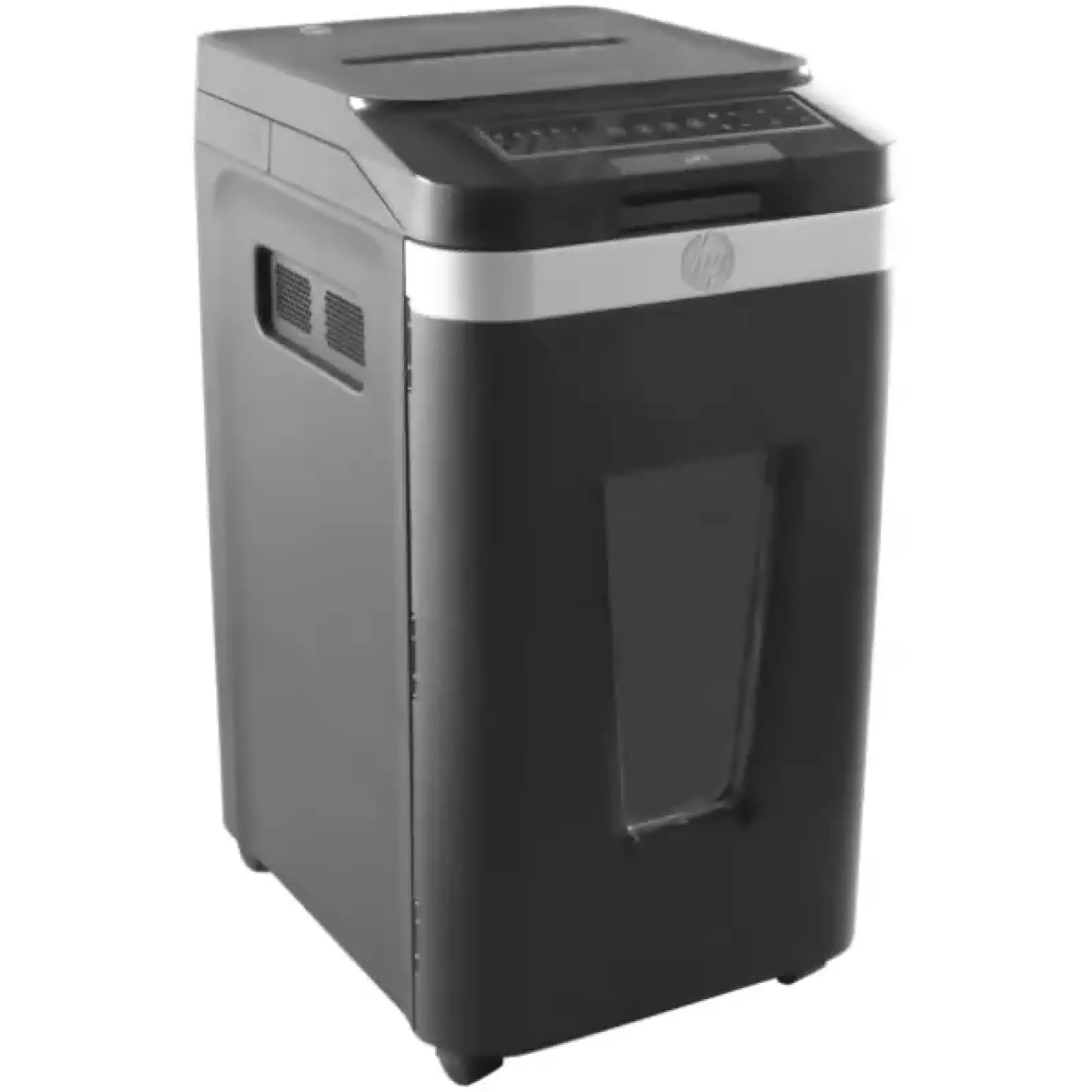 Знищувач документів HP Pro Shred Auto 400MC, A4, 80g х 10 л.,2*12, 53л., P-5 (2823) UA