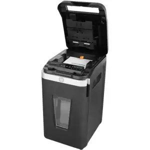 Знищувач документів HP Pro Shred Auto 400MC, A4, 80g х 10 л.,2*12, 53л., P-5 (2823) UA