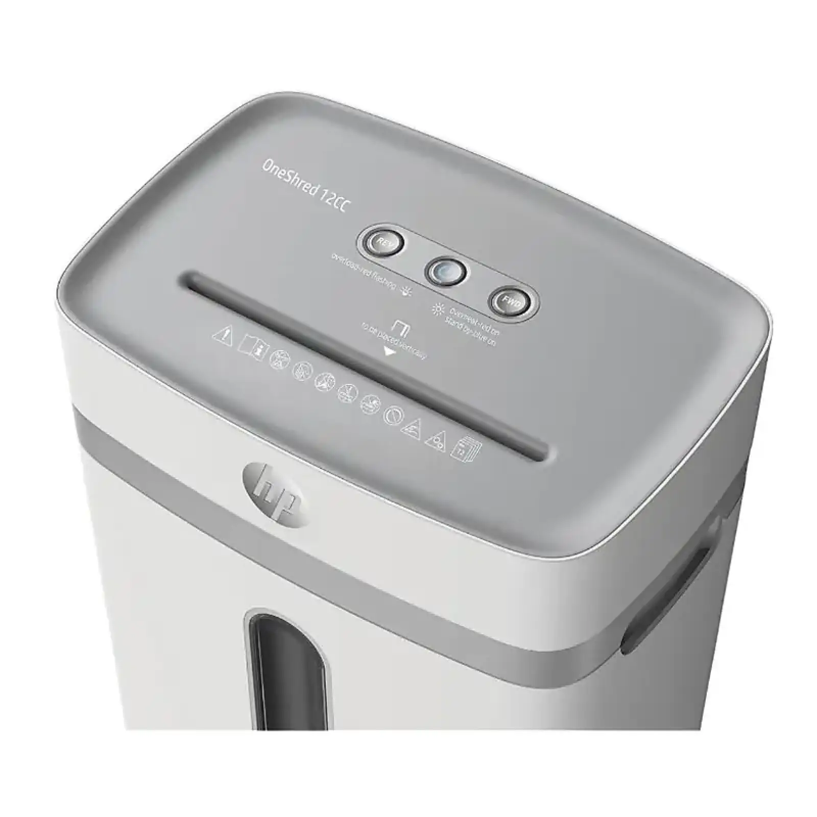 Знищувач документів HP OneShred 12CC, A4, 80g х 12 листів, 4*35, 23 л. P-4 (2802) UA