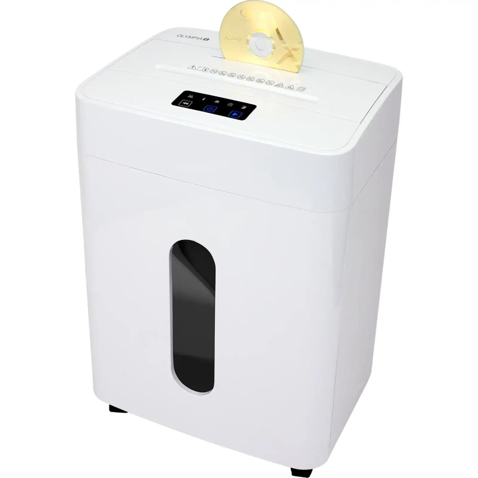 Знищувач документів Olympia CC 2515 S, A4, 80g х 10 л.,2*12, 25л., P-5 (2642) UA