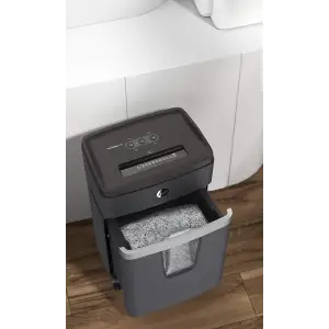 Знищувач документів HP Pro Shredder 12MC, A4, 80g х 12 листів, 2*15, 25 л, P-5 (2814) UA