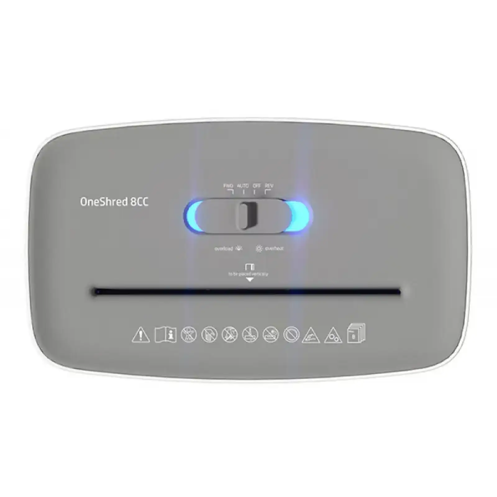 Знищувач документів HP OneShred 8CC, A4, 80g х 8 листів, 5*18, 15 л., P-4 (2801) UA