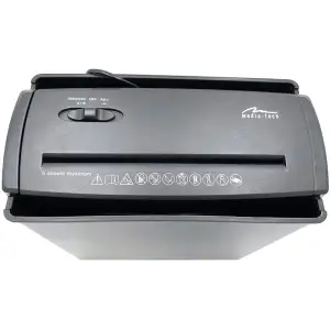 Знищувач документів Media-Tech MT215, A4, 80g х 5, CD/DVD, 9,5 л., P-1, O-1 UA