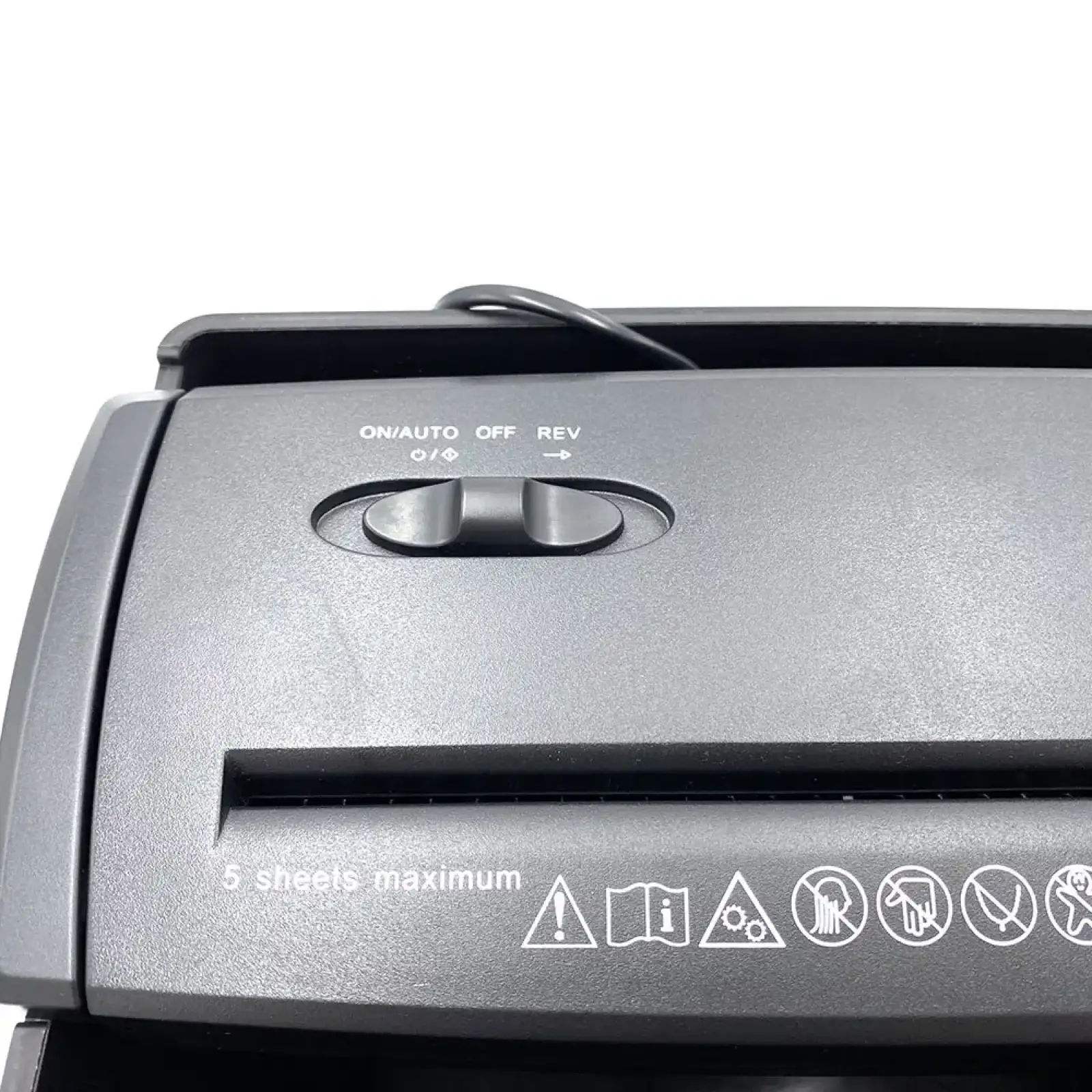 Знищувач документів Media-Tech MT215, A4, 80g х 5, CD/DVD, 9,5 л., P-1, O-1 UA