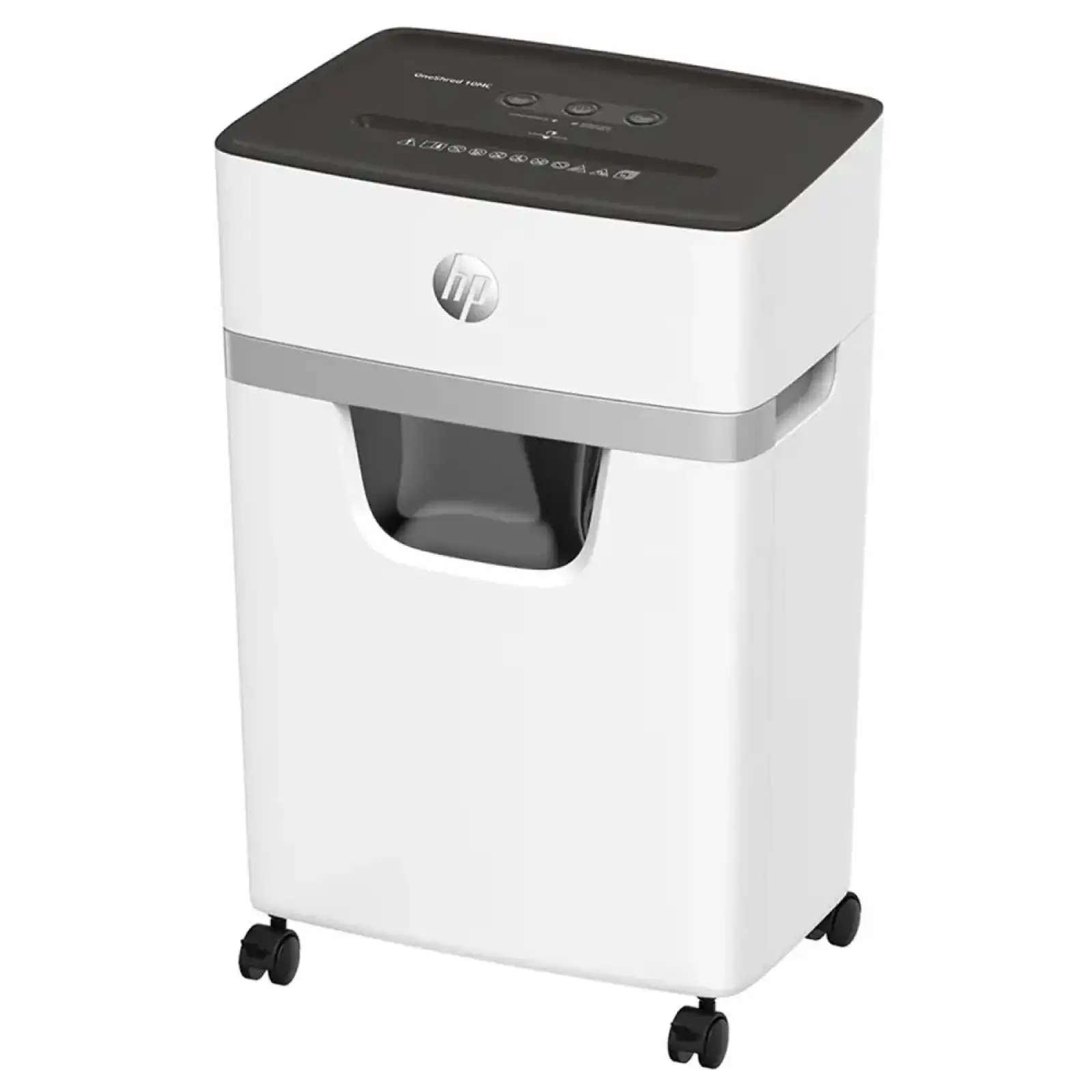 Знищувач документів HP OneShred 10MC, A4, 80g х 10 листів, 2*15, 20 л., P-5 (2804) UA