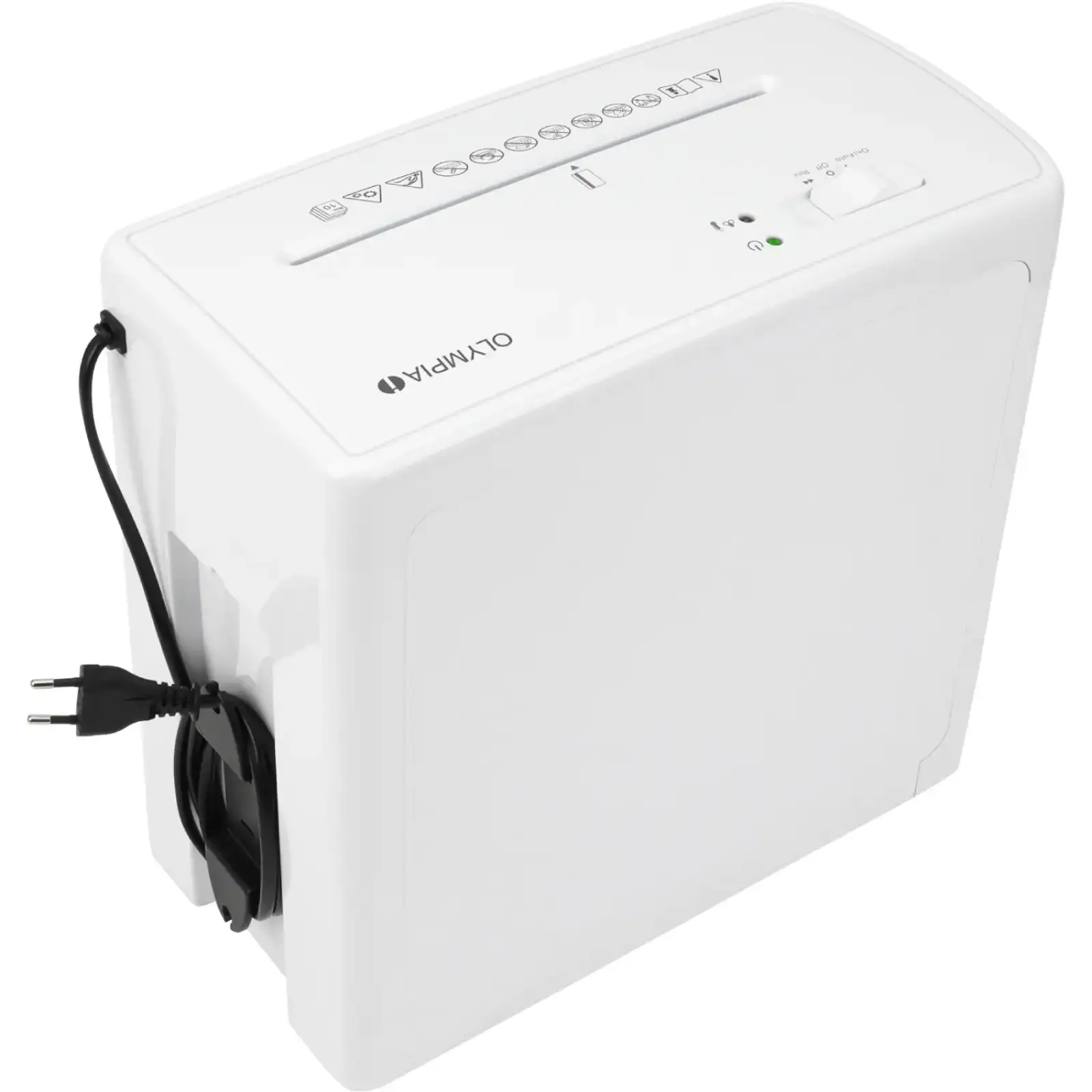 Знищувач документів Olympia CC 1010 S, A4, 80g х 10 л.,4*38, 10л., P-4 (2640) UA