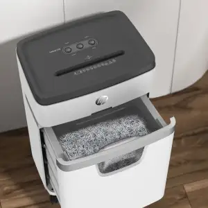Знищувач документів HP OneShred 12MC, A4, 80g х 12 листів, 2*15, 25 л, P-5 (2806) UA