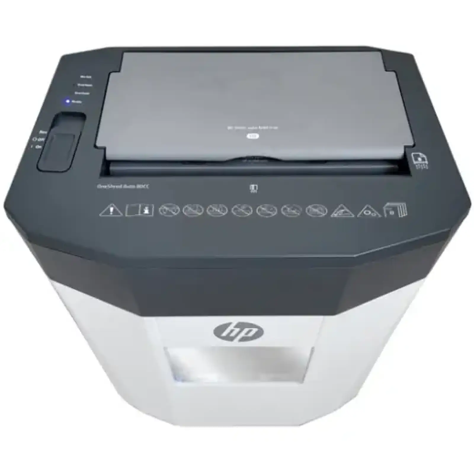 Знищувач документів HP OneShred Auto 80CC, A4, 80g х 8 листів, 4.3*12, 15 л., P-4 (2817) UA