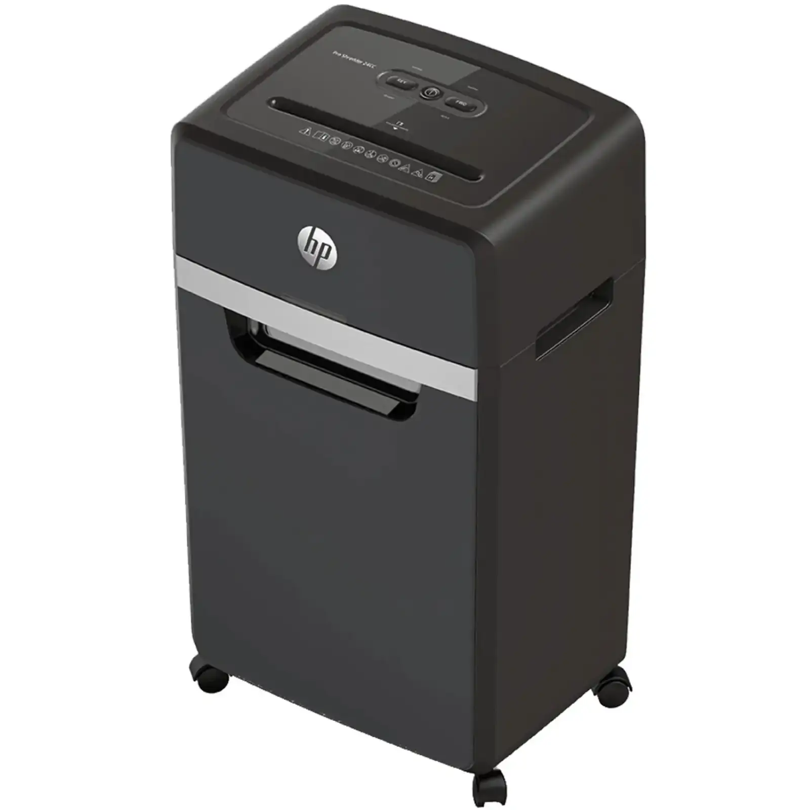 Знищувач документів HP Pro Shredder 24CC, A4, 80g х 24 листів, 4*35, 30 л., P-4 (2815) UA