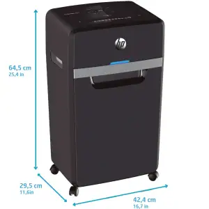Знищувач документів HP Pro Shredder 24CC, A4, 80g х 24 листів, 4*35, 30 л., P-4 (2815) UA
