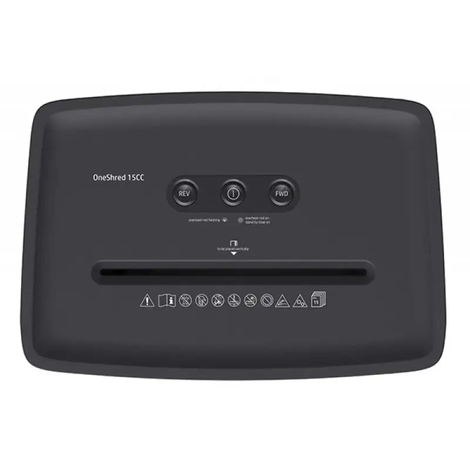 Знищувач документів HP OneShred 15CC, A4, 80g х 15 листів, 4*35, 20 л, P-4 (2803) UA