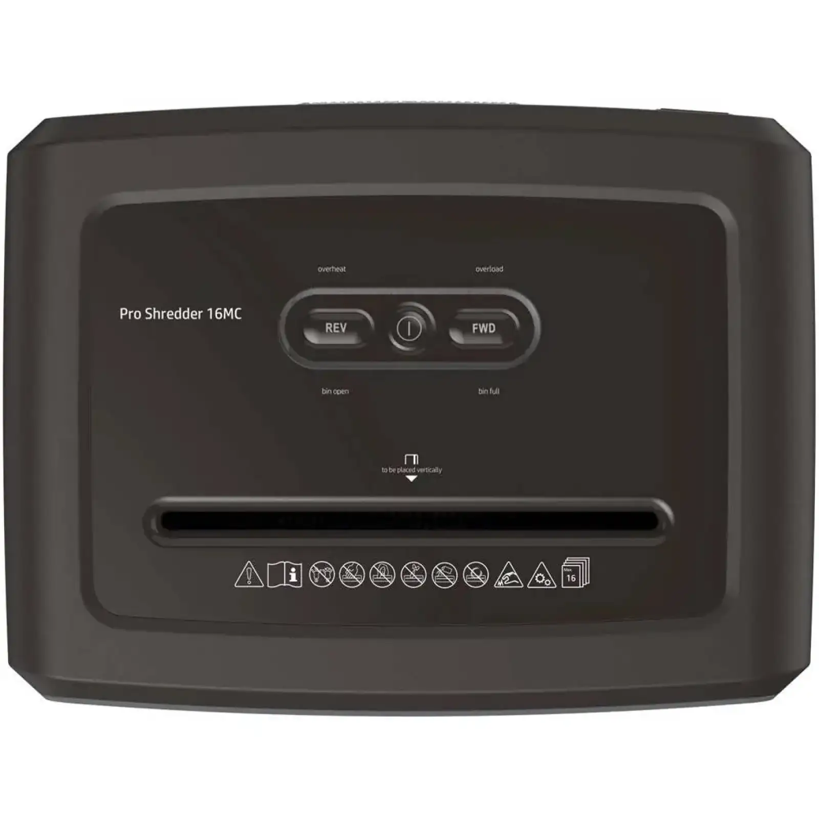 Знищувач документів HP OneShred 16MC, A4, 80g х 16 листів, 2*15, 30 л, P-5 (2808) UA