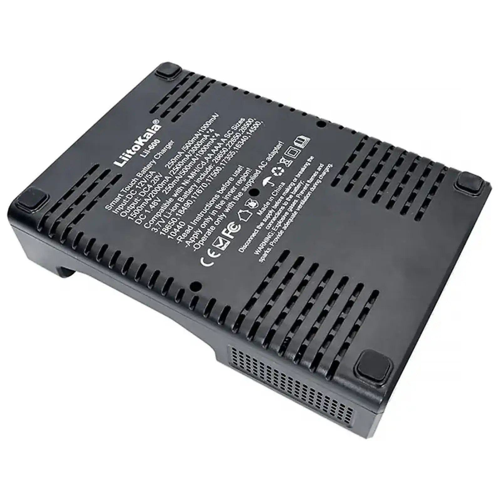 Зарядний пристрій LiitoKala Lii-600, 4x(Lion/NiMH/NiCd), discharge function, display UA