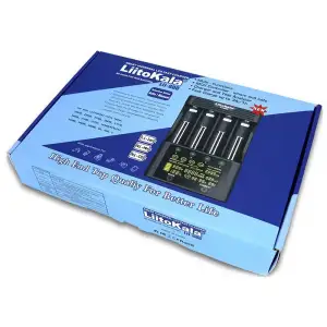 Зарядний пристрій LiitoKala Lii-600, 4x(Lion/NiMH/NiCd), discharge function, display UA