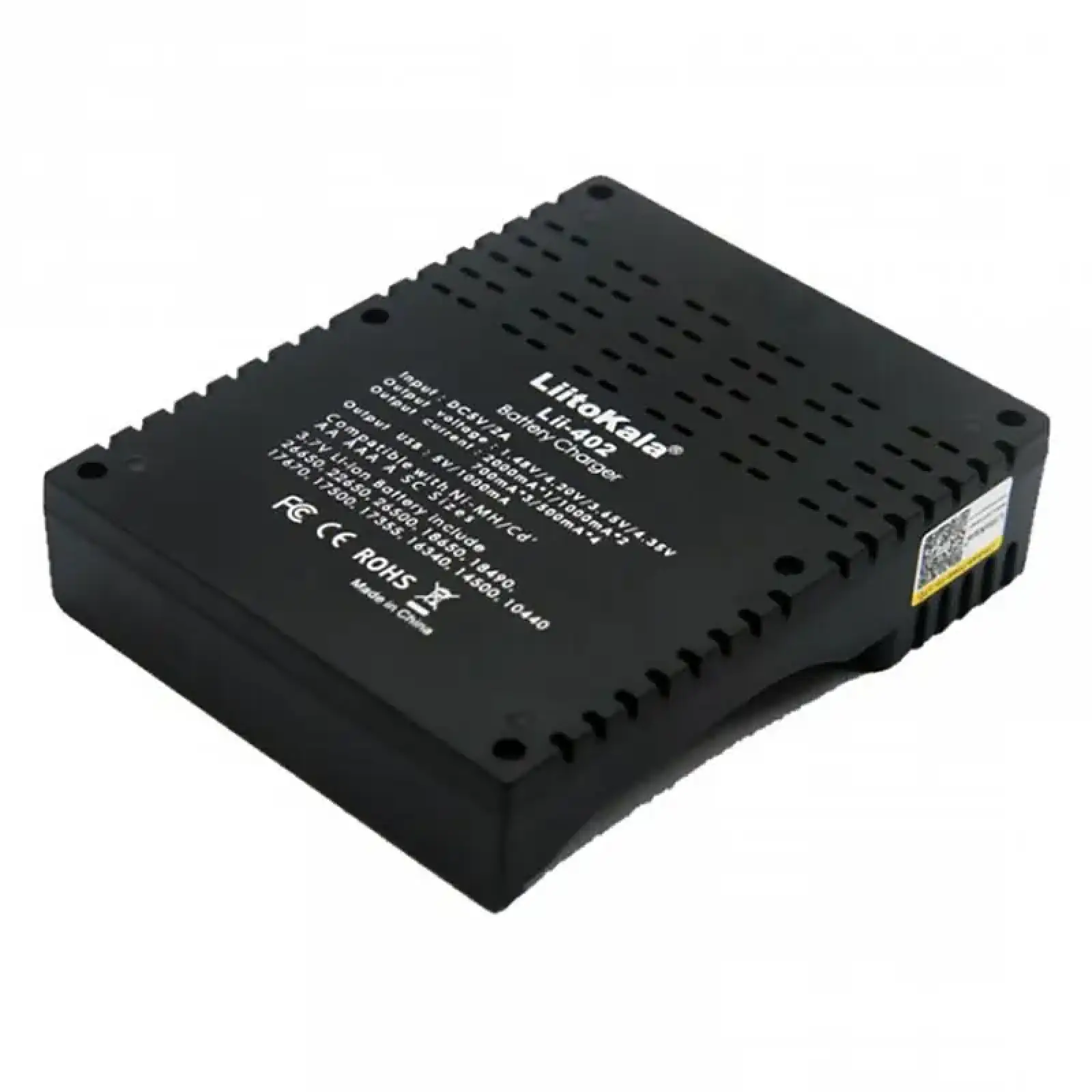 Зарядний пристрій LiitoKala Lii-402, 4x(Lion/NiMH/NiCd), Power Bank function UA