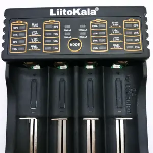 Зарядний пристрій LiitoKala Lii-402, 4x(Lion/NiMH/NiCd), Power Bank function UA