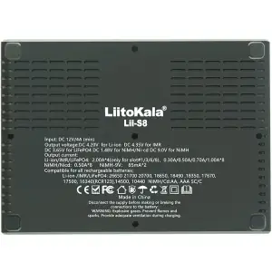 Зарядний пристрій LiitoKala Lii-S8 UA