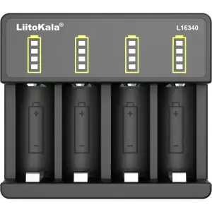 Зарядний пристрій LiitoKala Lii-L16340, 4x16340 Lion UA