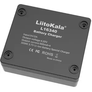 Зарядний пристрій LiitoKala Lii-L16340, 4x16340 Lion UA