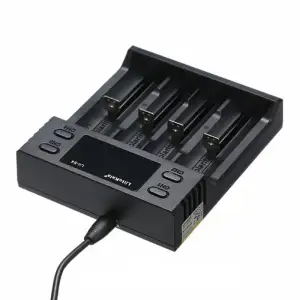 Зарядний пристрій LiitoKala Lii-S4, 4x(Lion/LiFePO4/NiMH/NiCd), Auto Polarity, Display UA