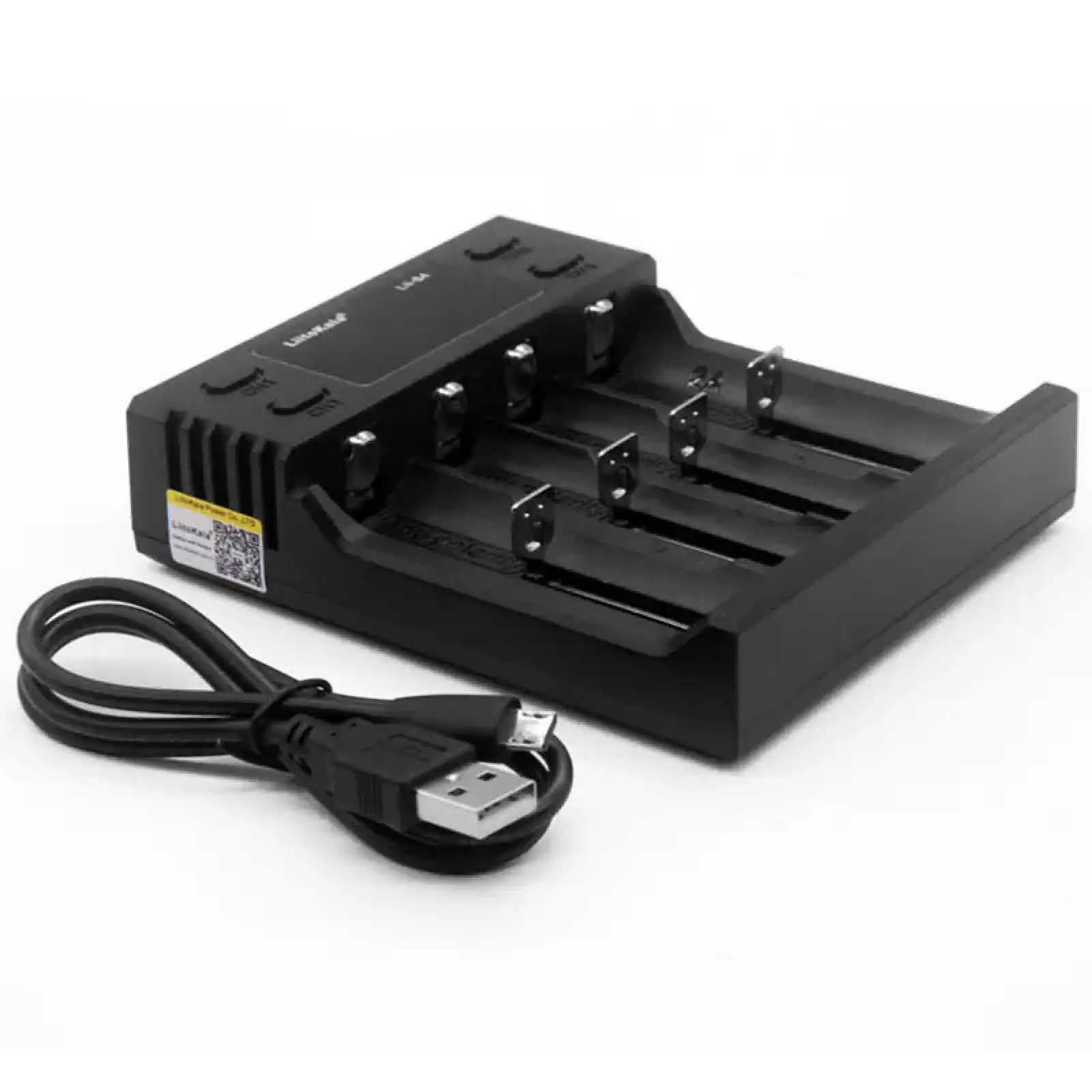 Зарядний пристрій LiitoKala Lii-S4, 4x(Lion/LiFePO4/NiMH/NiCd), Auto Polarity, Display UA