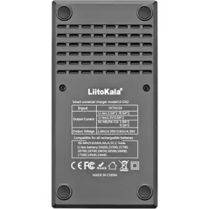 Зарядний пристрій LiitoKala Lii-CH2, 18650, 26650, 21700, АА, ААА Li-ion (1.5V), LiFePO4, NiMH акум UA