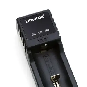 Зарядний пристрій LiitoKala Lii-S1, 1x(Lion/LiFePO4/NiMH/NiCd), 1A, Auto Polarity, Display UA