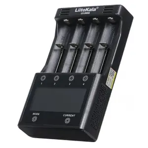 Зарядний пристрій LiitoKala Lii-500S, 4x(Lion/NiMH/NiCd), Power Bank, discharge function, display UA
