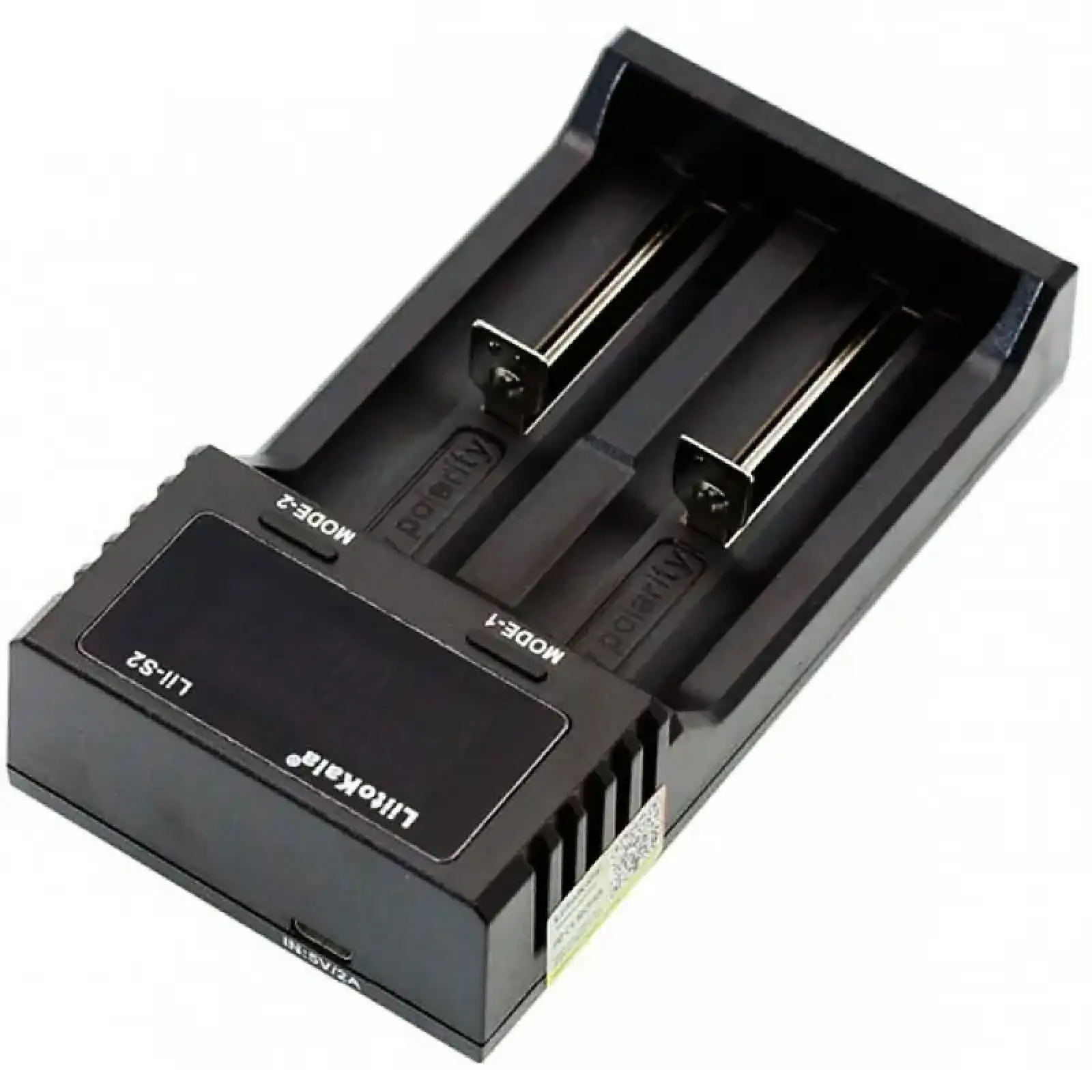 Зарядний пристрій LiitoKala Lii-S2, 2x(Lion/LiFePO4/NiMH/NiCd), Auto Polarity, Display UA