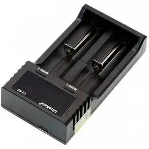 Зарядний пристрій LiitoKala Lii-S2, 2x(Lion/LiFePO4/NiMH/NiCd), Auto Polarity, Display UA