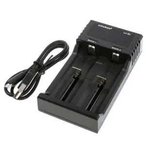 Зарядний пристрій LiitoKala Lii-S2, 2x(Lion/LiFePO4/NiMH/NiCd), Auto Polarity, Display UA