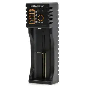 Зарядний пристрій LiitoKala Lii-100, 1x(Lion/NiMH/NiCd), 1A, Power Bank function UA
