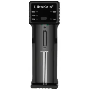 Зарядний пристрій LiitoKala Lii-100C, 1x(Lion/NiMH/NiCd), 2A, Power Bank function UA