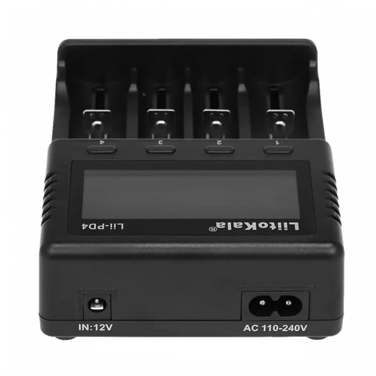 Зарядний пристрій LiitoKala Lii-PD4, 4x(LiOn/LiFePO4/NiMH/NiCd), display UA