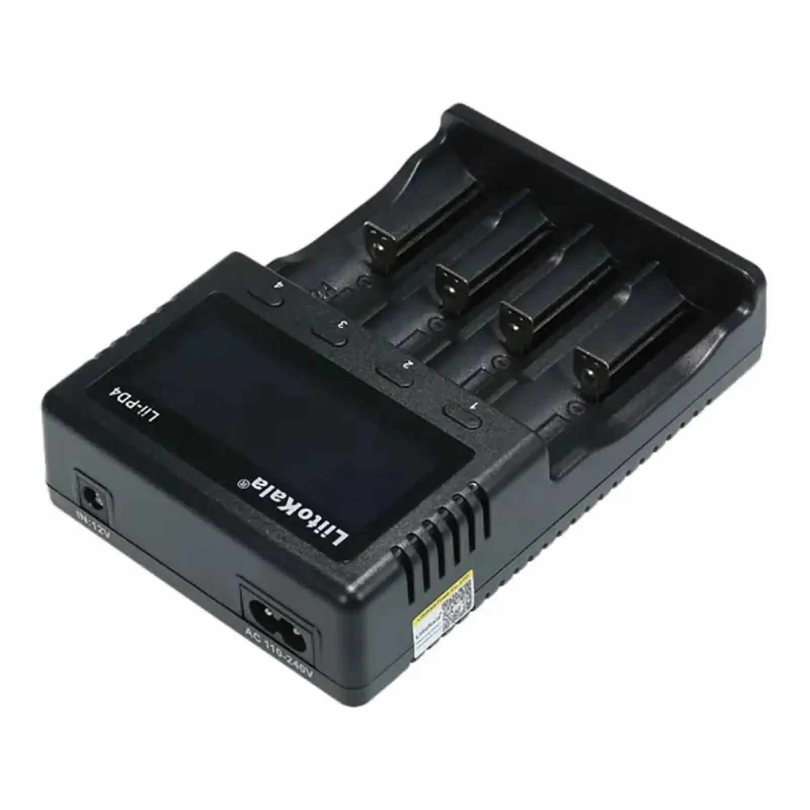 Зарядний пристрій LiitoKala Lii-PD4, 4x(LiOn/LiFePO4/NiMH/NiCd), display UA
