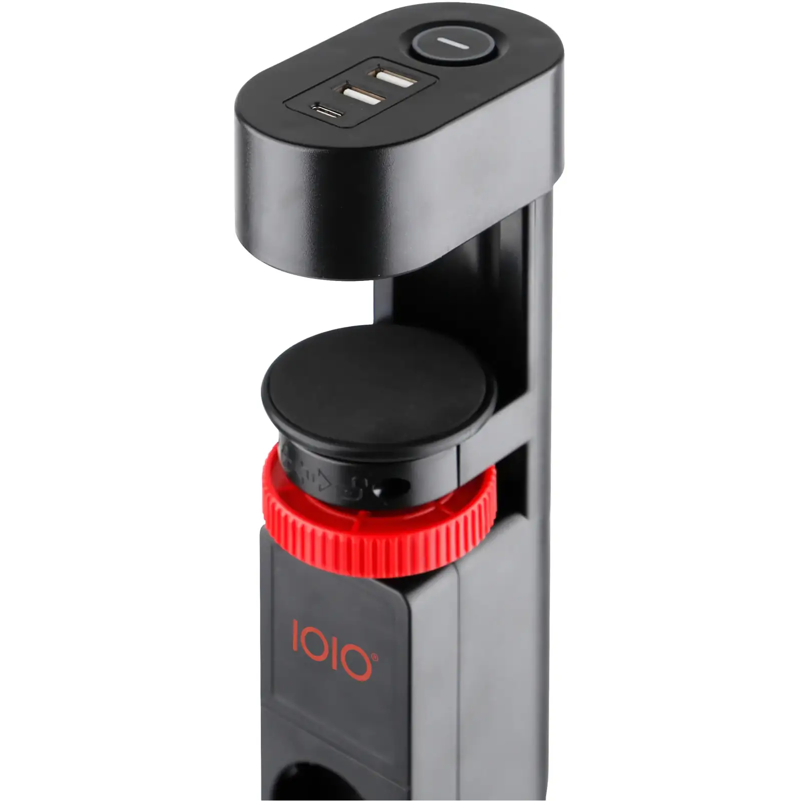 Мережевий фільтр 1,5м IOIO SL3000, 1.5м, чорний (3 зах роз + 2 порти USB-A та 1 порт USB-C) (41211) UA