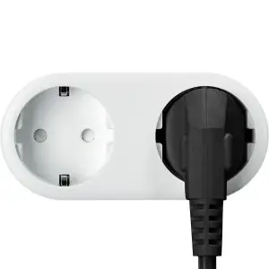 Сетевой фильтр 3.0м Defender ES3, 5 розеток, вимикач, чорний (994850) UA