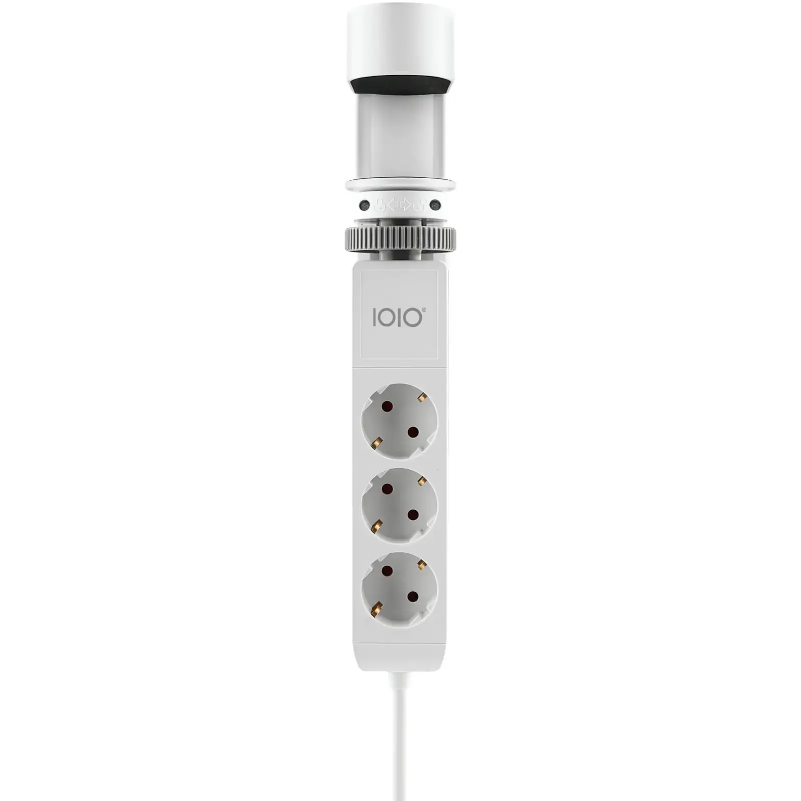 Сетевой фильтр 1,5м IOIO SL3000, 1.5м, білий (3 зах роз + 2 порти USB-A та 1 порт USB-C) (41212) UA