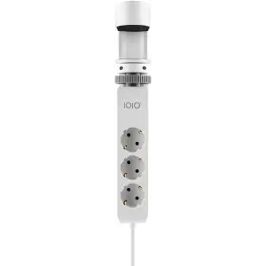 Сетевой фильтр 1,5м IOIO SL3000, 1.5м, білий (3 зах роз + 2 порти USB-A та 1 порт USB-C) (41212) UA