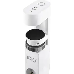 Сетевой фильтр 1,5м IOIO SL3000, 1.5м, білий (3 зах роз + 2 порти USB-A та 1 порт USB-C) (41212) UA